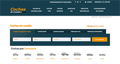 Desktop Screenshot of cochesdeocasion.com